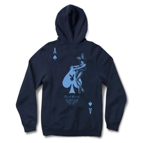 Ace of Spades Hoodie Navy